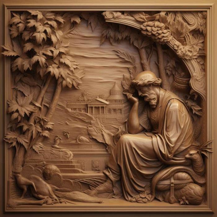 نموذج ثلاثي الأبعاد لآلة CNC 3D Art 